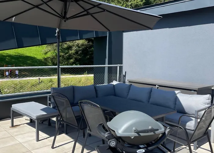 Apartment Mountain Pec Pod Snezkou - Terrace & Parking
